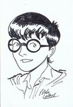 Caricature of Harry Potter Image.