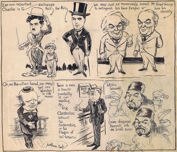 Lenin Political Cartoon