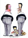 David Cameron Nick Clegg and Ed Miliband Image.