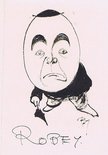 George Robey caricature Image.