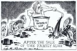 After the sale of the family silver Image.