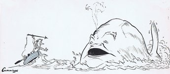 “Mr Gaitskell has seen himself in the capacity of Captain Ahab on the bridge of the Pequod, with a desire to harpoon Moby Dick” Mr Butler “Mr Gaitskell has seen himself in the capacity of Captain Ahab on the bridge of the Pequod, with a desire to harpoon Moby Dick” Mr Butler